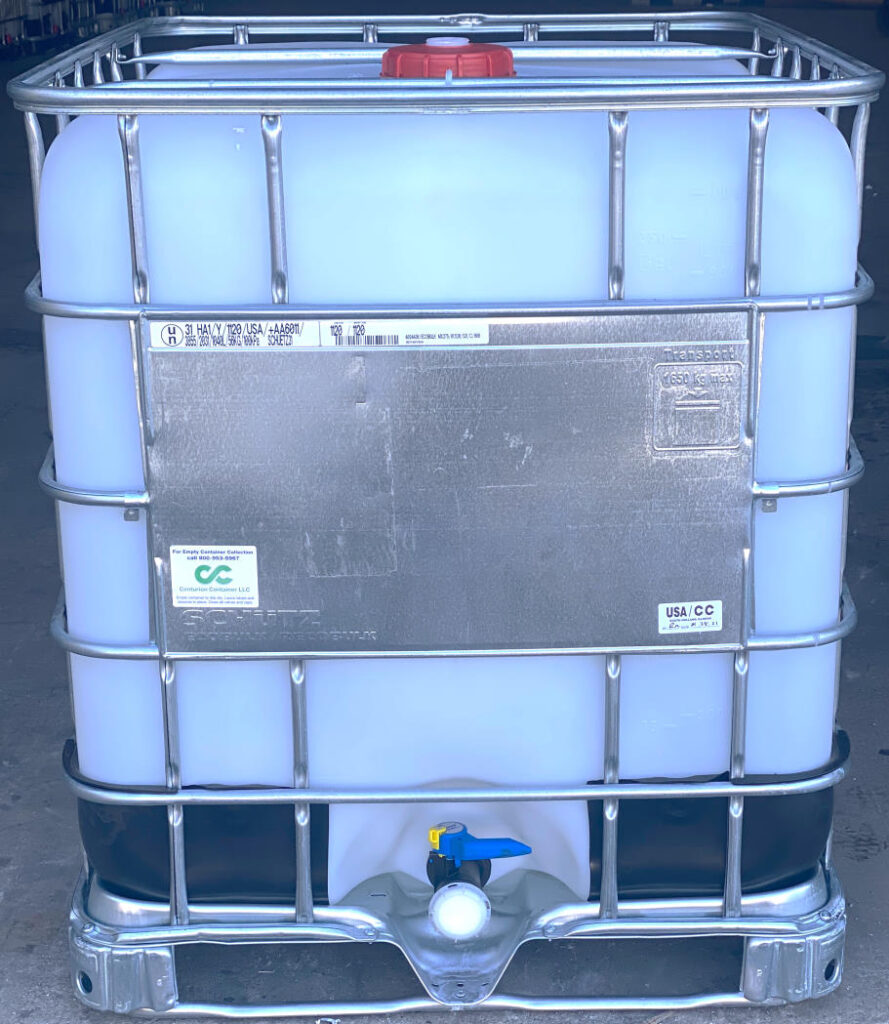 Reconditioned and Rebottled IBCs Centurion Container LLC